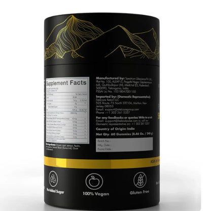 Bodywise %100 Pure Shilajit Gummies